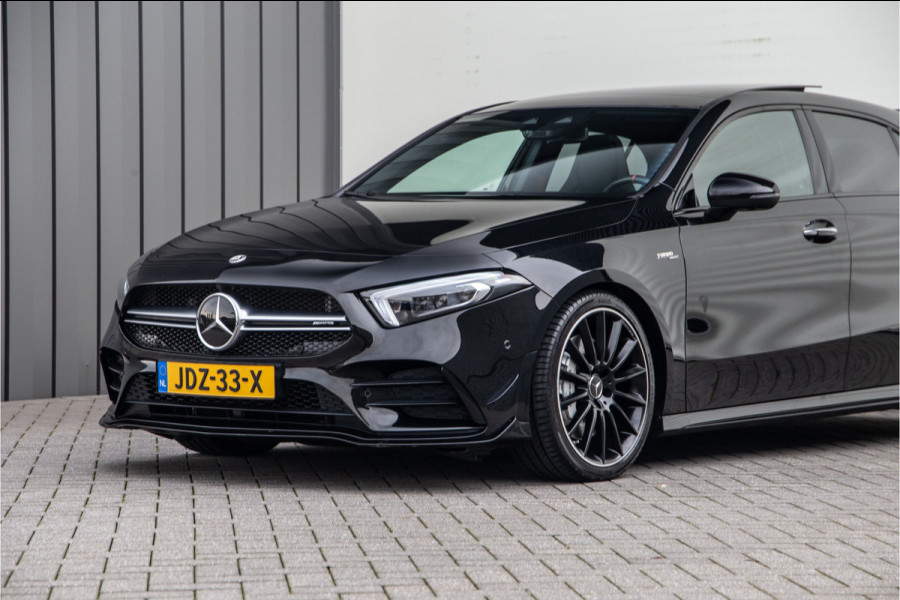 Mercedes-Benz A-Klasse AMG 35 4MATIC Premium Plus, Pano, Performance Seats, Aerodynamica-pack, Nightpack, Vol