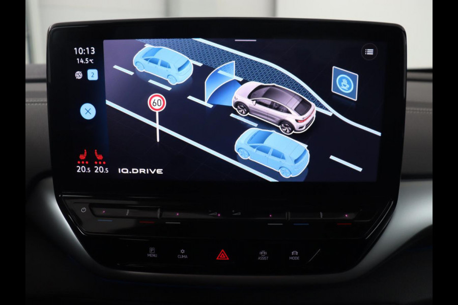 Volkswagen ID.5 Pro 77 kWh | Warmtepomp | Leder | 360 Camera | Stoelverwarming | Keyless | Adaptive cruise | Carplay | Sfeerverlichting | Navigatie | Matrix LED | 20'' | Side Assist