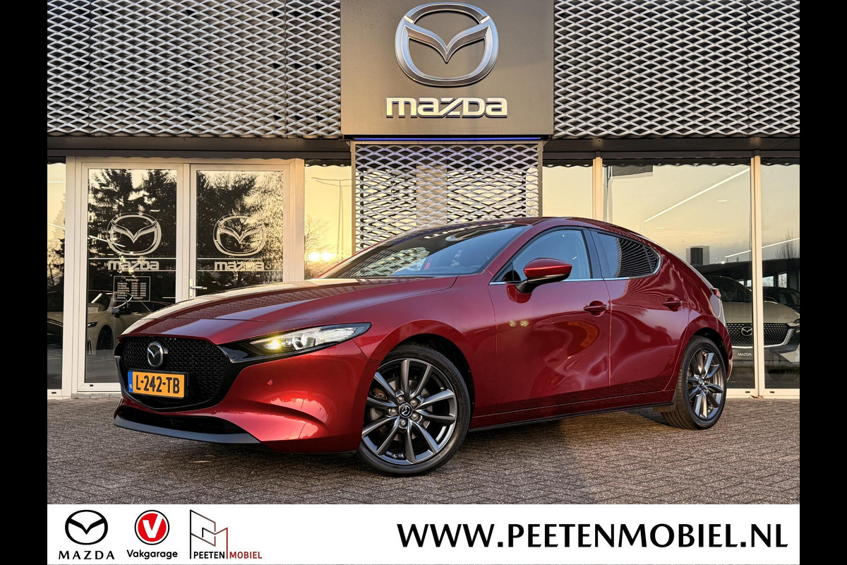 Mazda 3 2.0 e-SkyActiv-G M Hybrid 150 Sportive Mazda 3 2.0 e-SkyActiv-G 150 Sportive | CARPLAY | HEAUD UP DISPLAY | ADAPTIEVE CRUISE CONTROL |