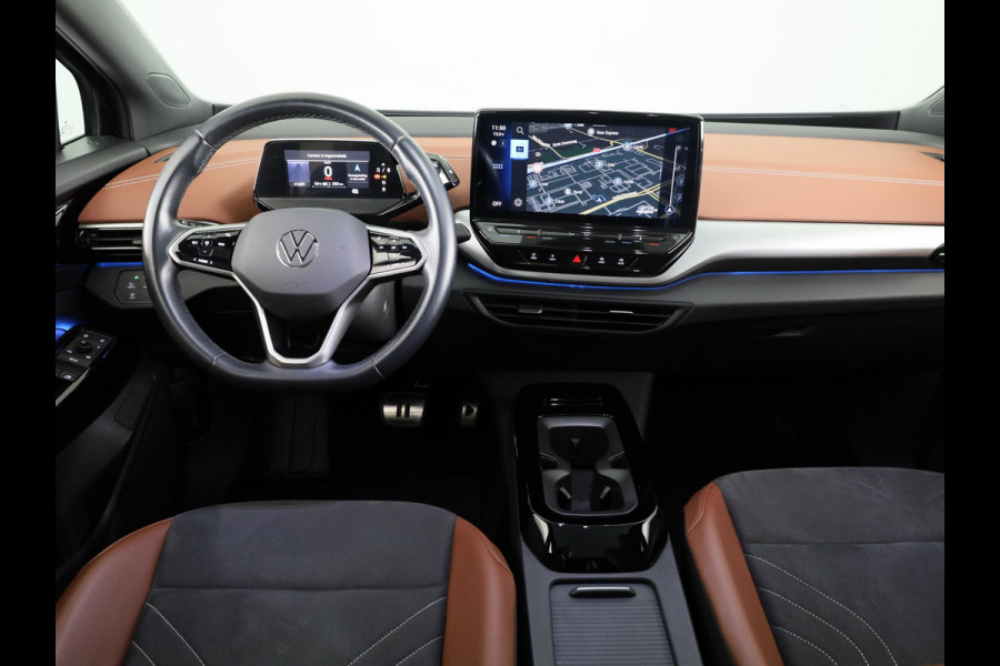 Volkswagen ID.4 Pro 77 kWh 204 PK | Panorama dak | Design pakket | Trekhaak | Warmtepomp | Multimedia pakket | Assistentie pakket |