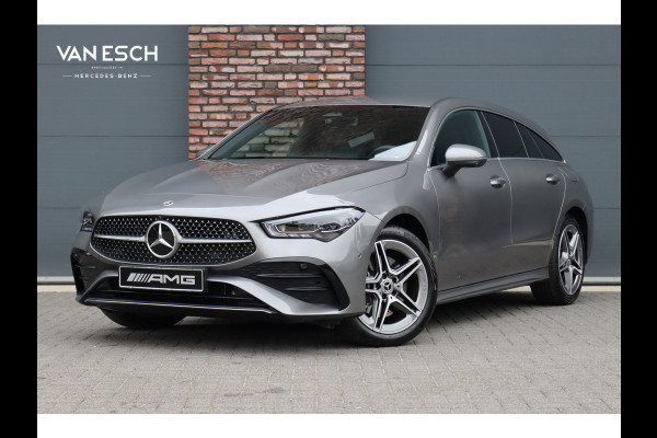 Mercedes-Benz CLA-Klasse Shooting Brake 250 e AMG Line | Facelift | Distronic | Surround Camera | Verwarmd Stuurwiel | Keyless Go | Sfeerverlichting | Apple Carplay/Android Auto | Multibeam LED |