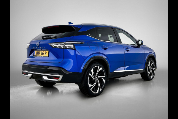 Nissan QASHQAI 1.3 MHEV 158PK Xtronic Tekna Plus PANO | 360-CAMERA | LEER-ALACANTARA | HUD
