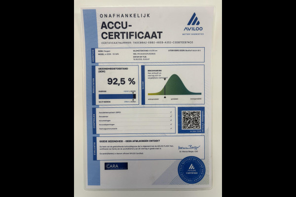 Peugeot e-2008 EV GT Pack 50 kWh | Schuif-/Kanteldak | Adaptieve Cruise Control | Camera  | Dodehoekdetectie | SOH=92,5%