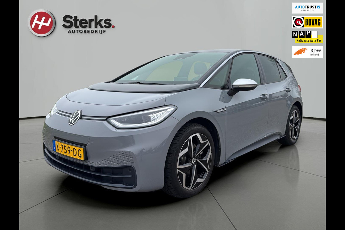 Volkswagen ID.3 First Plus 58 kWh 19 " LM VELGEN ACHTERUITRIJCAMERA STOELVERWARMING 1E EIGENAAR
