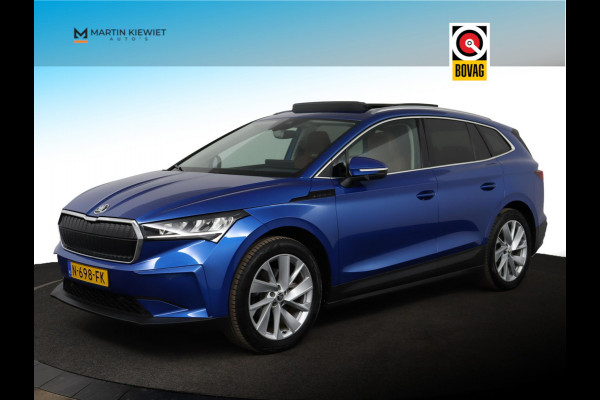 Škoda ENYAQ iV 60|Pano|Leder|Trekhaak|Warmtepomp|ACC|Camera|Head-Up Display