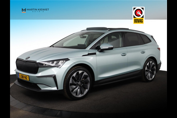 Škoda ENYAQ iV 80|SOH 90%|Panoramadak|Leer|Trekhaak|ACC|Stoelverwarming