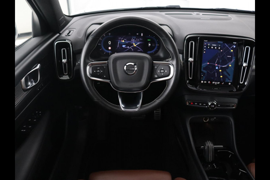 Volvo XC40 Recharge P8 AWD R Design | Panoramadak | Leder | 360 Camera | Stoelverwarming | Harman/Kardon | Memory | Carplay | Adaptive cruise | Keyless | Navigatie | Full LED