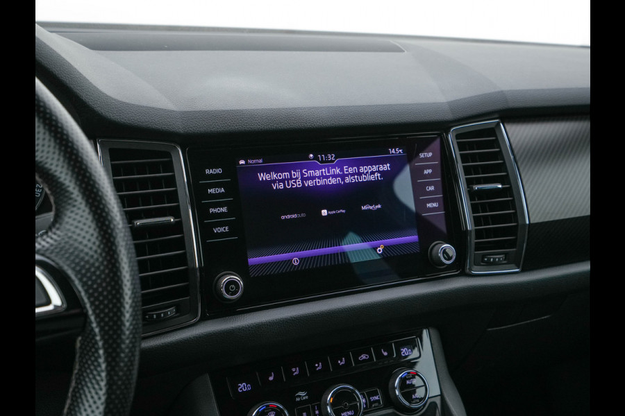 Škoda Kodiaq 1.5 TSI Style Business 7PERS Aut* LEATHER-MICROFIBRE | FULL-LED | ADAPTIVE-CRUISE | DIGI-COCKPIT |  CAMERA | DAB+ | AMBIENT-LIGHT | KEYLESS | CARPLAY | PRIVACY-GLASS | 20''ALU*