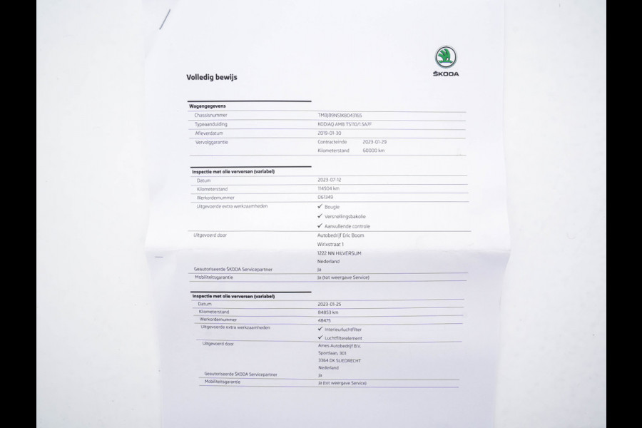 Škoda Kodiaq 1.5 TSI Style Business 7PERS Aut* LEATHER-MICROFIBRE | FULL-LED | ADAPTIVE-CRUISE | DIGI-COCKPIT |  CAMERA | DAB+ | AMBIENT-LIGHT | KEYLESS | CARPLAY | PRIVACY-GLASS | 20''ALU*