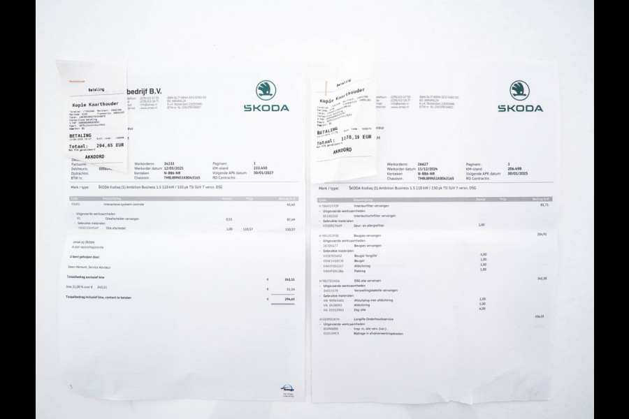 Škoda Kodiaq 1.5 TSI Style Business 7PERS Aut* LEATHER-MICROFIBRE | FULL-LED | ADAPTIVE-CRUISE | DIGI-COCKPIT |  CAMERA | DAB+ | AMBIENT-LIGHT | KEYLESS | CARPLAY | PRIVACY-GLASS | 20''ALU*