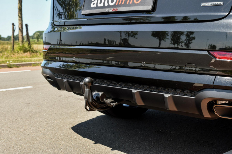 Audi Q8 60 TFSI e quattro Pro Line S Competition. RS Zetels, 4W Sturing, Softclose, Pano, Laser, B&O, 360 3D, Trekh, Keyless, 23"!