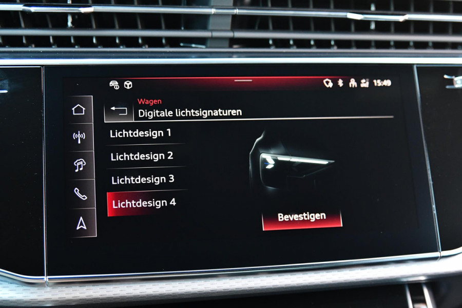 Audi Q8 60 TFSI e quattro Pro Line S Competition. RS Zetels, 4W Sturing, Softclose, Pano, Laser, B&O, 360 3D, Trekh, Keyless, 23"!