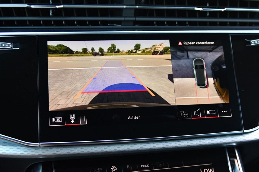 Audi Q8 60 TFSI e quattro Pro Line S Competition. RS Zetels, 4W Sturing, Softclose, Pano, Laser, B&O, 360 3D, Trekh, Keyless, 23"!