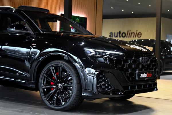 Audi Q8 60 TFSI e quattro Pro Line S Competition. RS Zetels, Massage, Carbon, 4W sturing, Softcl, Pano, Koeling, HUD, B&O, Trekh!