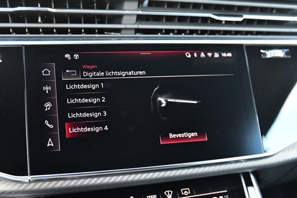Audi Q8 60 TFSI e quattro Pro Line S Competition. RS Zetels, Massage, Carbon, 4W sturing, Softcl, Pano, Koeling, HUD, B&O, Trekh!
