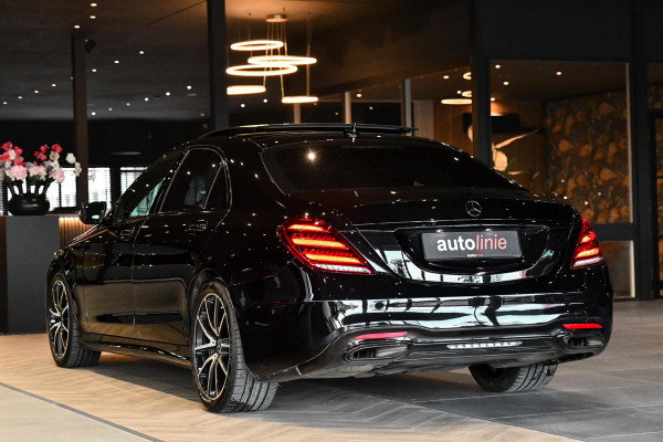 Mercedes-Benz S-Klasse 560 e AMG Lang. Burm High End, Massage, Koeling, Pano, Alcantara hemel, Softcl, HUD, Distro+, Memory, 360!