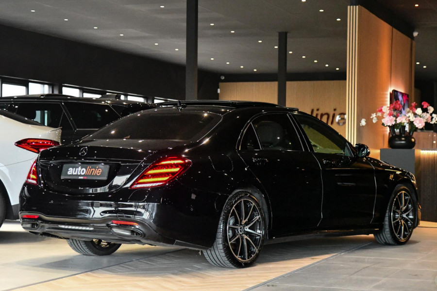 Mercedes-Benz S-Klasse 560 e AMG Lang. Burm High End, Massage, Koeling, Pano, Alcantara hemel, Softcl, HUD, Distro+, Memory, 360!