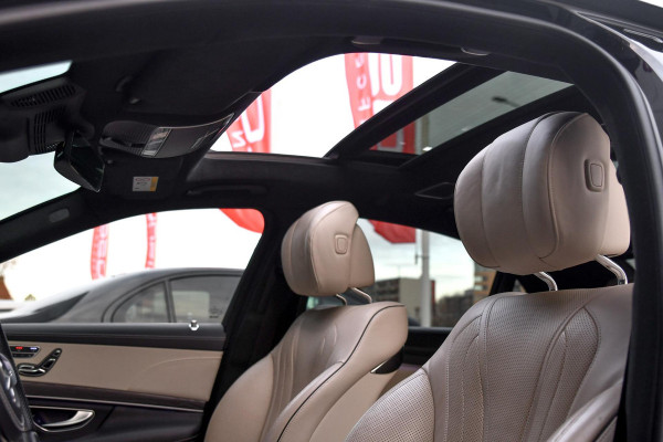 Mercedes-Benz S-Klasse 560 e AMG Lang. Burm High End, Massage, Koeling, Pano, Alcantara hemel, Softcl, HUD, Distro+, Memory, 360!