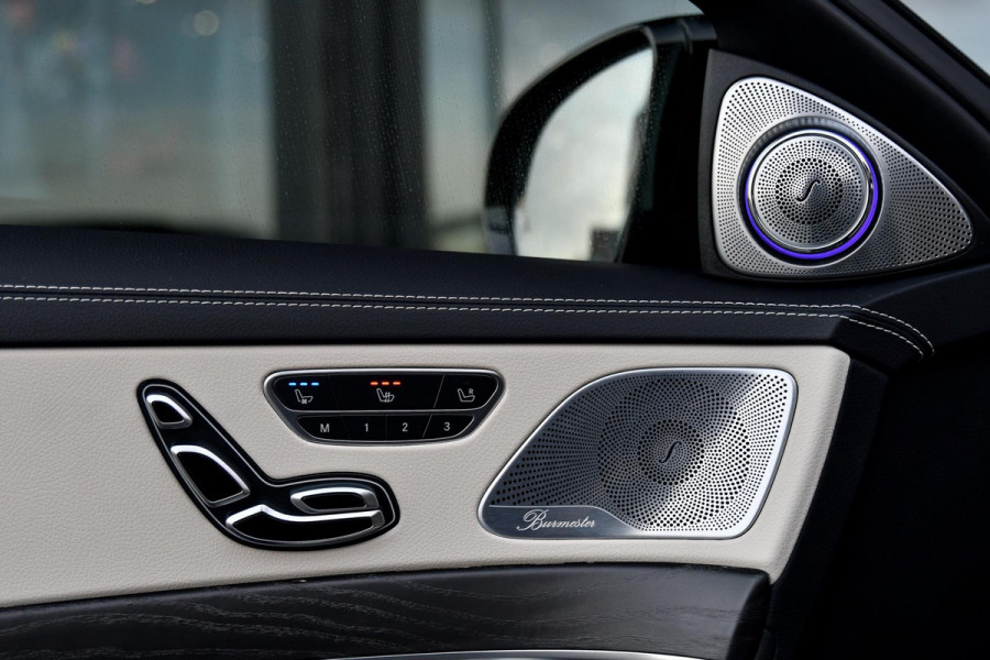 Mercedes-Benz S-Klasse 560 e AMG Lang. Burm High End, Massage, Koeling, Pano, Alcantara hemel, Softcl, HUD, Distro+, Memory, 360!