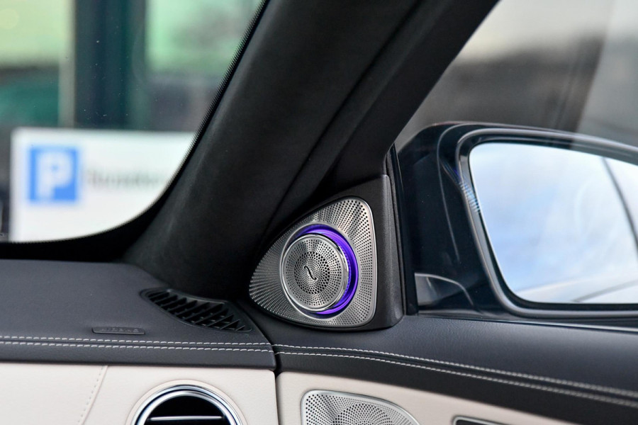 Mercedes-Benz S-Klasse 560 e AMG Lang. Burm High End, Massage, Koeling, Pano, Alcantara hemel, Softcl, HUD, Distro+, Memory, 360!