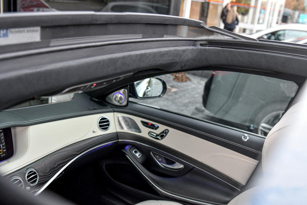 Mercedes-Benz S-Klasse 560 e AMG Lang. Burm High End, Massage, Koeling, Pano, Alcantara hemel, Softcl, HUD, Distro+, Memory, 360!