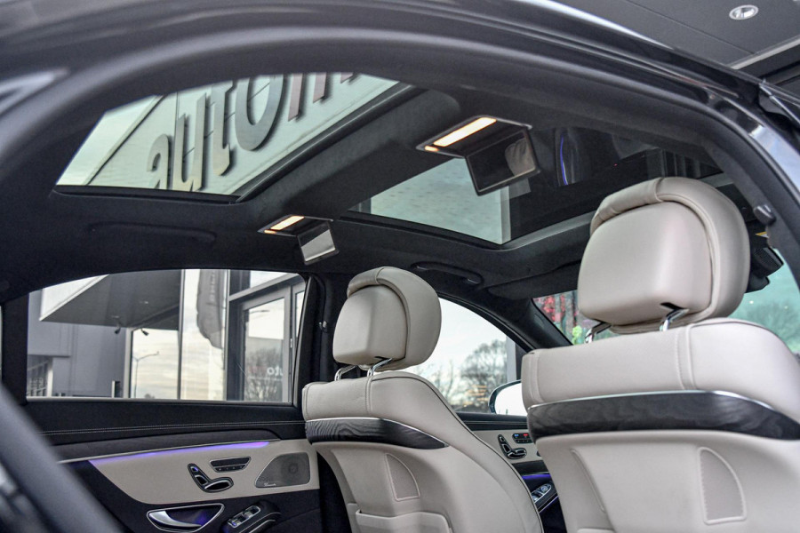 Mercedes-Benz S-Klasse 560 e AMG Lang. Burm High End, Massage, Koeling, Pano, Alcantara hemel, Softcl, HUD, Distro+, Memory, 360!