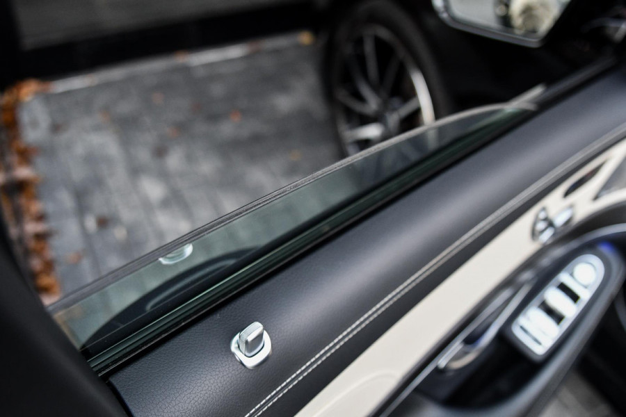 Mercedes-Benz S-Klasse 560 e AMG Lang. Burm High End, Massage, Koeling, Pano, Alcantara hemel, Softcl, HUD, Distro+, Memory, 360!