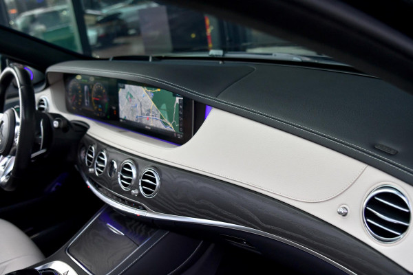 Mercedes-Benz S-Klasse 560 e AMG Lang. Burm High End, Massage, Koeling, Pano, Alcantara hemel, Softcl, HUD, Distro+, Memory, 360!