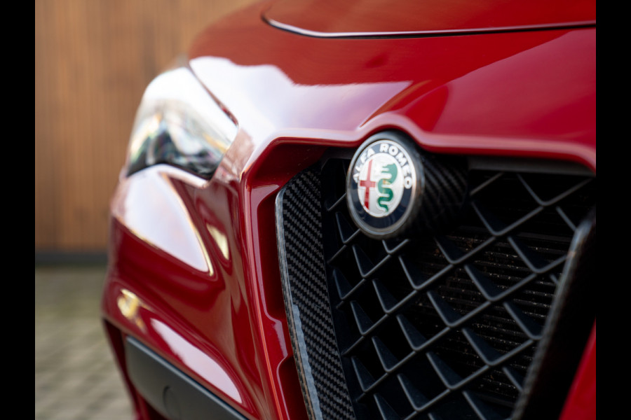 Alfa Romeo Stelvio 2.9 V6 AWD Quadrifoglio | Adapt. cruise | Veel carbon! | Pano-dak | Harman/Kardon | NL-auto