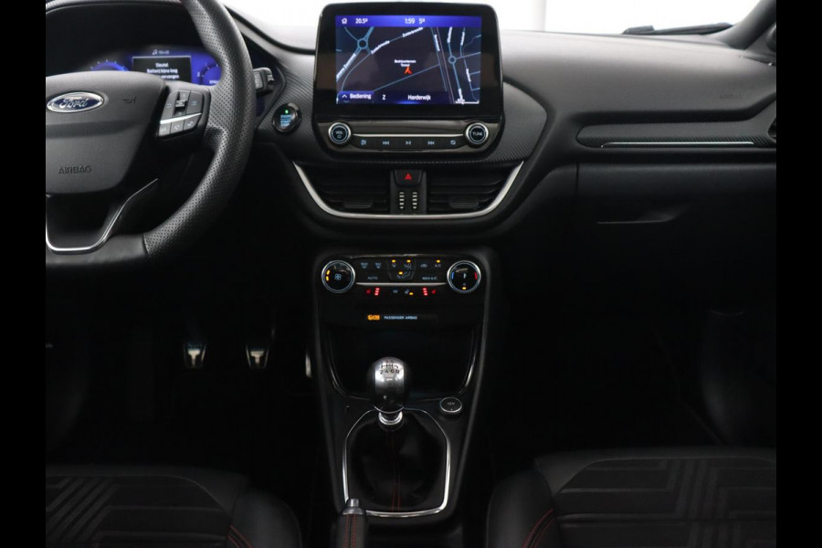 Ford Puma 1.0 EcoBoost Hybrid ST-Line X | Panoramadak | Stoel & stuurverwarming | Half leder | B&O Sound | Camera | Carplay | Adaptive cruise | Navigatie | Full LED | Digital Cockpit