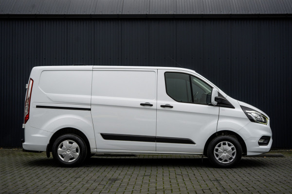 Ford Transit Custom 2.0 TDCI L1H1 | Volledig ingericht | Airco | Cruise | 3-zits