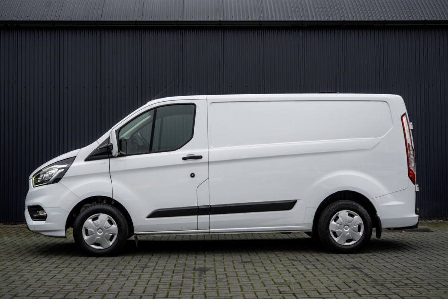 Ford Transit Custom 2.0 TDCI L1H1 | Volledig ingericht | Airco | Cruise | 3-zits