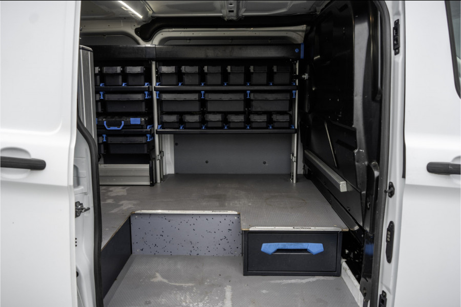 Ford Transit Custom 2.0 TDCI L1H1 | Volledig ingericht | Airco | Cruise | 3-zits