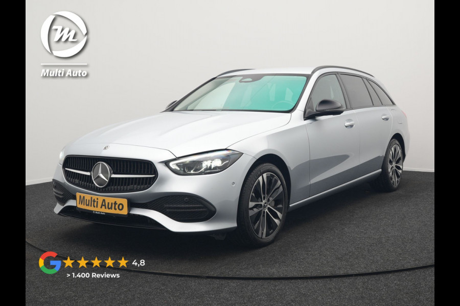 Mercedes-Benz C-Klasse Estate 300 e Avantgarde Plug In Hybrid 313pk Dealer O.H. PHEV | Trekhaak Af Fabriek | Camera | Night Pakket | Sportstoelen Verwarmd | Apple Carplay | Sfeerverlichting | Navigatie | Virtual | DAB |