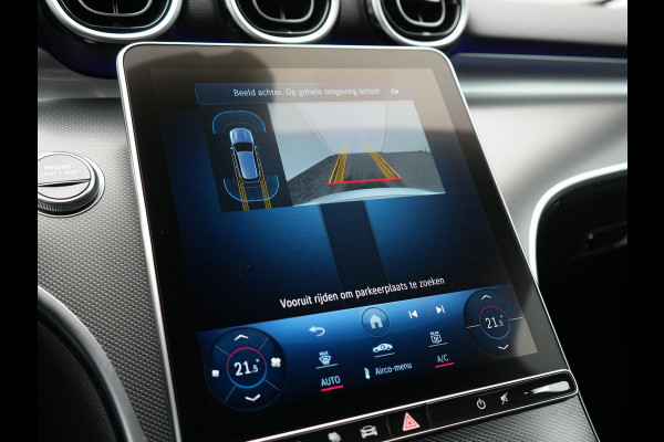Mercedes-Benz C-Klasse Estate 300 e Avantgarde Plug In Hybrid 313pk Dealer O.H. PHEV | Trekhaak Af Fabriek | Camera | Night Pakket | Sportstoelen Verwarmd | Apple Carplay | Sfeerverlichting | Navigatie | Virtual | DAB |
