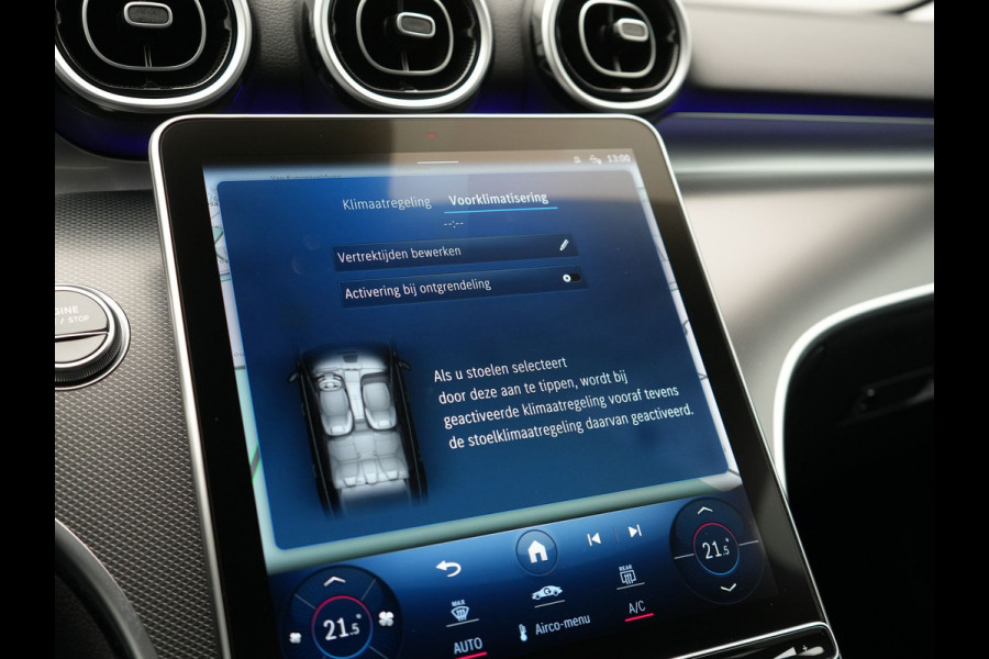 Mercedes-Benz C-Klasse Estate 300 e Avantgarde Plug In Hybrid 313pk Dealer O.H. PHEV | Trekhaak Af Fabriek | Camera | Night Pakket | Sportstoelen Verwarmd | Apple Carplay | Sfeerverlichting | Navigatie | Virtual | DAB |