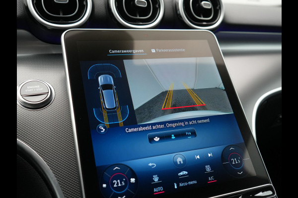 Mercedes-Benz C-Klasse Estate 300 e Avantgarde Plug In Hybrid 313pk Dealer O.H. PHEV | Trekhaak Af Fabriek | Camera | Night Pakket | Sportstoelen Verwarmd | Apple Carplay | Sfeerverlichting | Navigatie | Virtual | DAB |