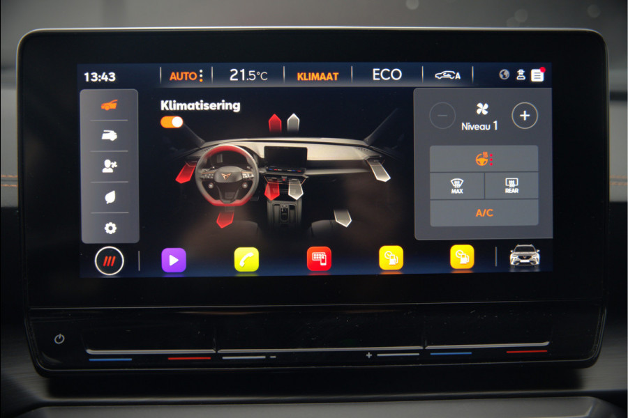 CUPRA Formentor 1.4 e-Hybrid Business | Stuurverwarming | Keyless | Adaptive Cruise Control | Navigatie | Parkeersensoren | Ambiance Verlichting | DAB | Climate Control