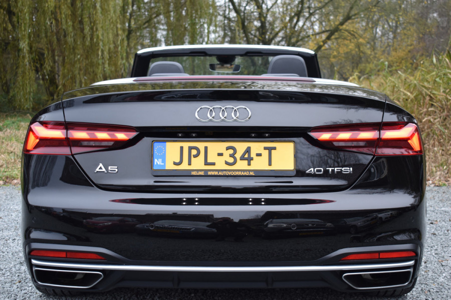 Audi A5 Cabriolet 40 TFSI 204PK S-TRONIC ADVANCED EDITION CAMERA/NAVI/LEDER