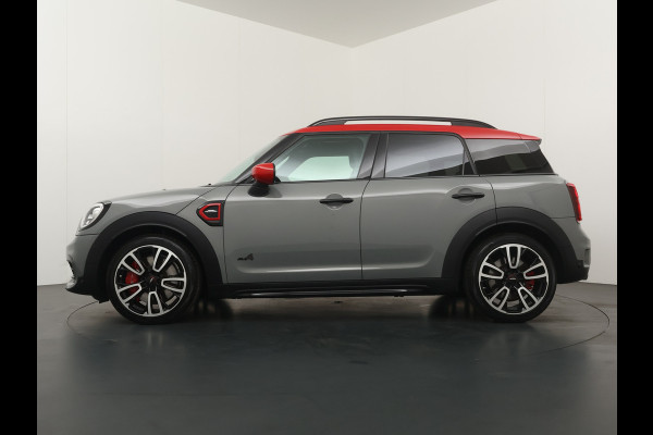 MINI Countryman 2.0 John Cooper Works ALL4 White Silver Edition Automaat - Airco - Apple Carplay/Android Auto - Cruise Control -KeyLess Entry - Panorama Dak - Lederen Bekleding - Voorstoelen Verwarmd - 12 Maanden BOVAG Garantie