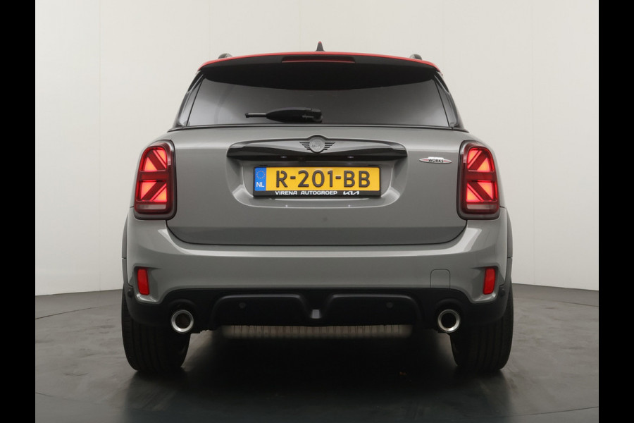 MINI Countryman 2.0 John Cooper Works ALL4 White Silver Edition Automaat - Airco - Apple Carplay/Android Auto - Cruise Control -KeyLess Entry - Panorama Dak - Lederen Bekleding - Voorstoelen Verwarmd - 12 Maanden BOVAG Garantie