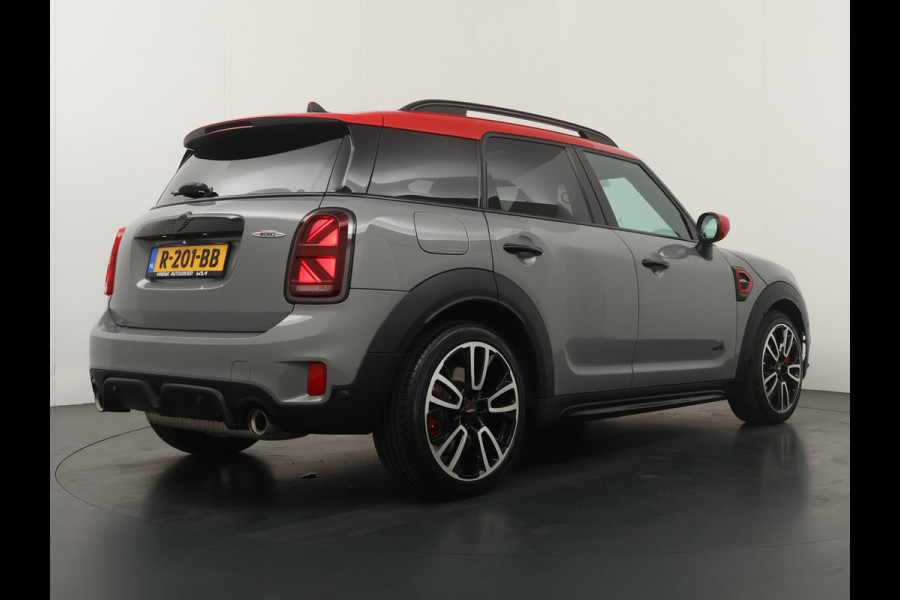 MINI Countryman 2.0 John Cooper Works ALL4 White Silver Edition Automaat - Airco - Apple Carplay/Android Auto - Cruise Control -KeyLess Entry - Panorama Dak - Lederen Bekleding - Voorstoelen Verwarmd - 12 Maanden BOVAG Garantie