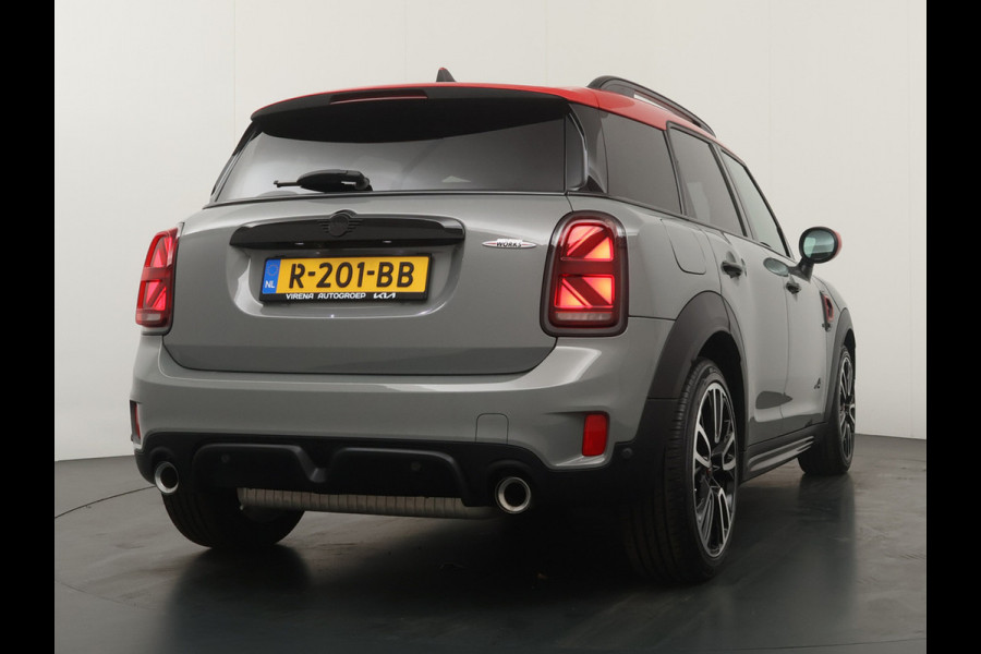 MINI Countryman 2.0 John Cooper Works ALL4 White Silver Edition Automaat - Airco - Apple Carplay/Android Auto - Cruise Control -KeyLess Entry - Panorama Dak - Lederen Bekleding - Voorstoelen Verwarmd - 12 Maanden BOVAG Garantie