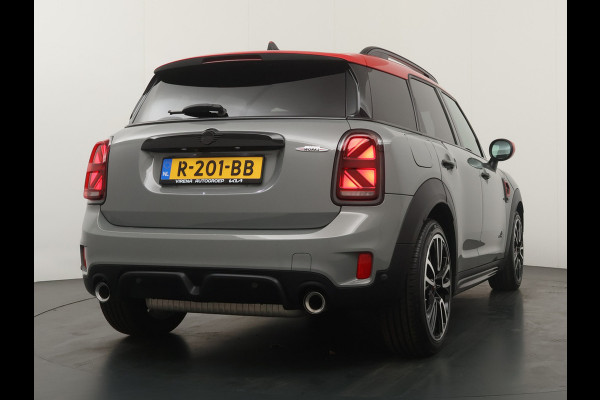 MINI Countryman 2.0 John Cooper Works ALL4 White Silver Edition Automaat - Airco - Apple Carplay/Android Auto - Cruise Control -KeyLess Entry - Panorama Dak - Lederen Bekleding - Voorstoelen Verwarmd - 12 Maanden BOVAG Garantie
