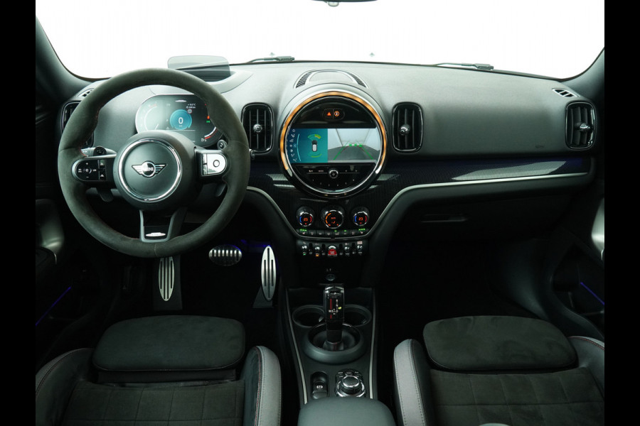 MINI Countryman 2.0 John Cooper Works ALL4 White Silver Edition Automaat - Airco - Apple Carplay/Android Auto - Cruise Control -KeyLess Entry - Panorama Dak - Lederen Bekleding - Voorstoelen Verwarmd - 12 Maanden BOVAG Garantie
