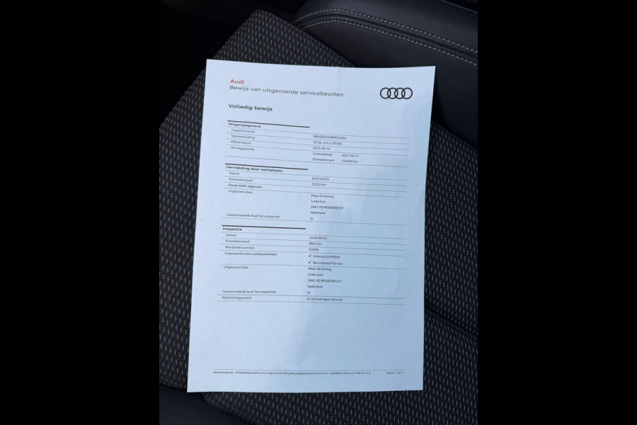 Audi Q4 Sportback e-tron 45 quattro S LINE 77 kWh VAN: 40.900,- VOOR: 37.770,- UW EINDEJAARSVOORDEEL: 3.130,- EURO | HALF LEDER | ELECTR ACHTERKLEP | SONOS AUDIO | CAMERA | ELECTR ACHTERKLEP | RIJKLAARPRIJS!