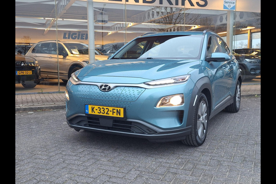 Hyundai Kona EV Comfort 64 kWh | SOH: 94,4% | 3 Fase | Warmtepomp | Navi | Adaptive CC | Climate | occasion