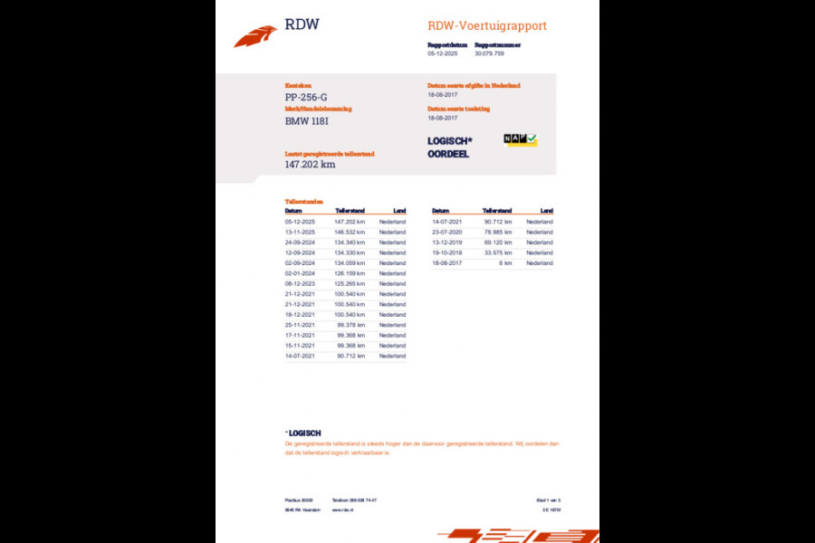 BMW 1-serie 118i Corporate Lease High Executive M Sport l Schuifdak l Volleder l Xenon l Grootbeeld Navi l VDOH l