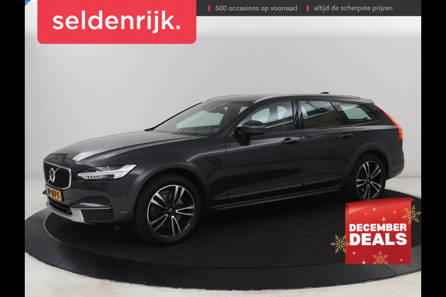 Volvo V90 Cross Country 2.0 T5 AWD | Leder | Trekhaak | Stoelverwarming | Adaptive cruise | Camera | Carplay | 19'' | Navigatie | DAB | Digital Cockpit