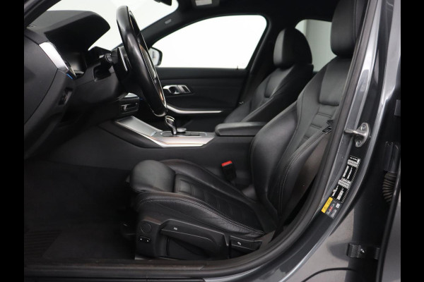 BMW 3-serie 320e M Sport | Leder | Trekhaak | Stoelverwarming | Carplay | Sportstoelen | Laserlicht | Live Cockpit | DAB | Parkeerhulp | Navigatie | Climate control | Bluetooth | Cruise control